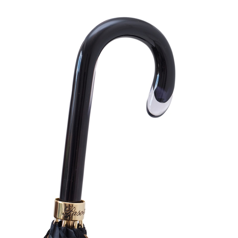 Brown Zebra Umbrella – Handmade Italian Rain Umbrella With Acetate Handle