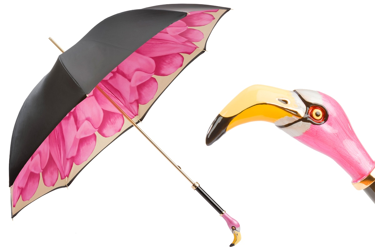 Enameled Brass Umbrella – Double Cloth Manual Open | Stylish Rain Protection