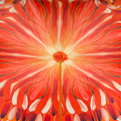 Toucan Umbrella – Manual Rain Umbrella With Enameled Brass Handle & Polyester Canopy