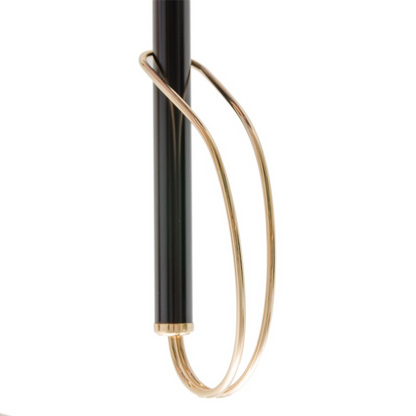 Double Cloth Umbrella – Elegant Lilac Flowers, Handmade Italian Rain Protection