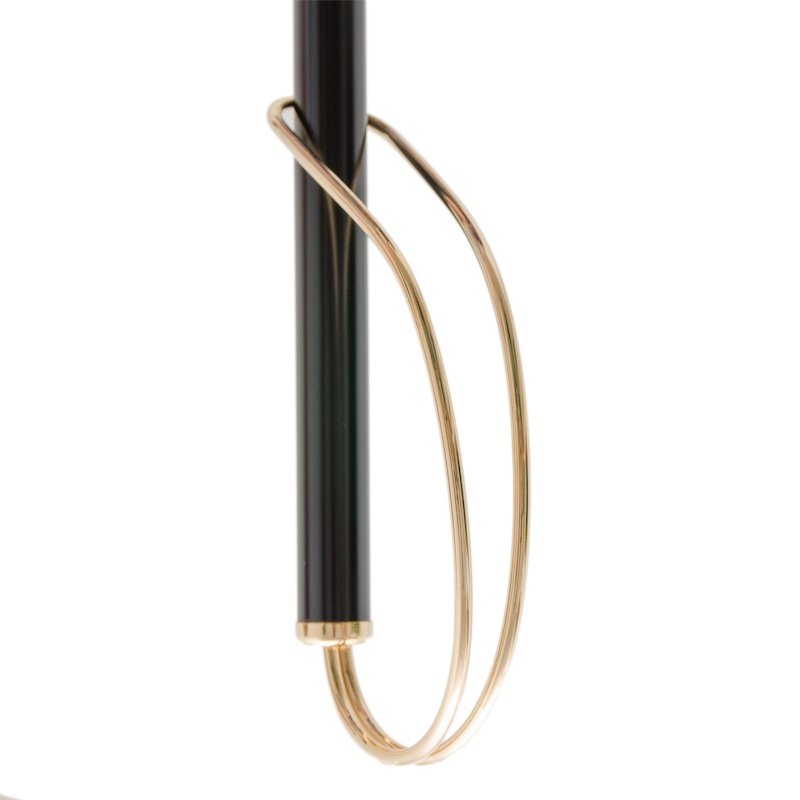 Double Cloth Umbrella – Elegant Lilac Flowers, Handmade Italian Rain Protection