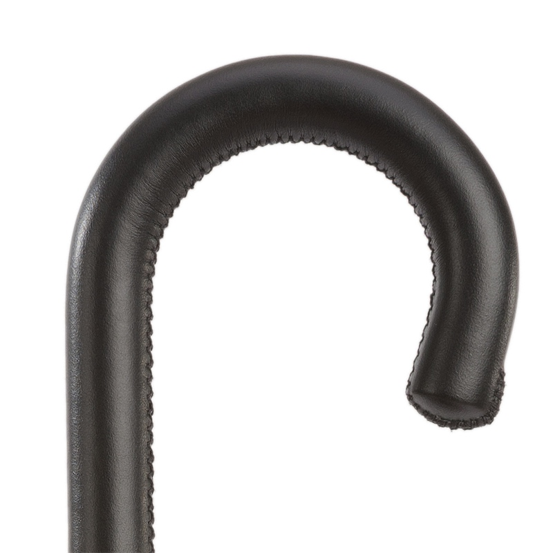 Black Double Cloth Umbrella – Classic Black Umbrella with Tartan Lining and Bespoke Design