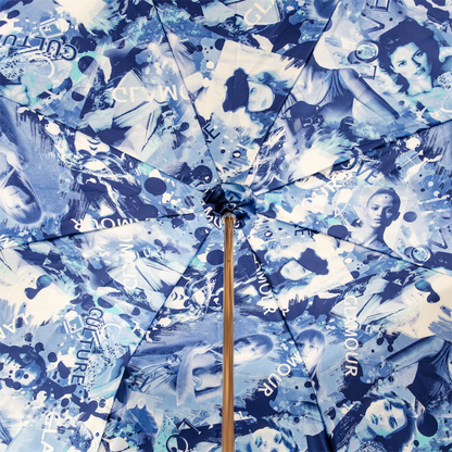 Handmade Italian Umbrella – Stylish Rain Gear with Acetate Handle & Polyester Canopy