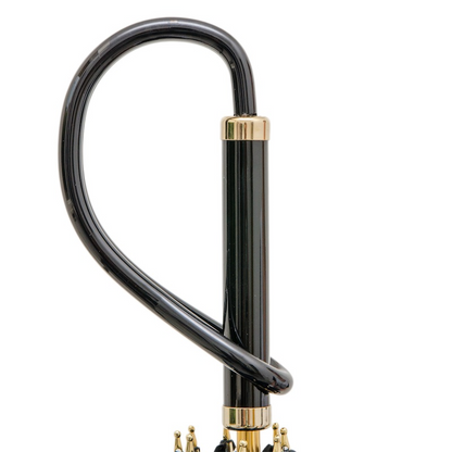 Animal Print Umbrella – Manual Blue Rain Protection with Polyester Canopy & Acetate Handle