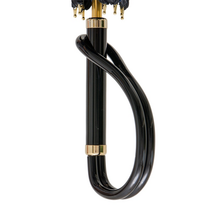 Animal Print Umbrella – Manual Blue Rain Protection with Polyester Canopy & Acetate Handle