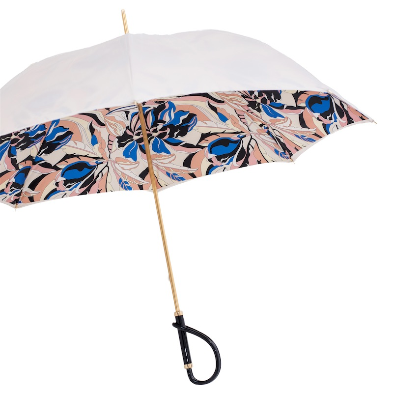 Ivory Umbrella – Handmade Italian Craft, Acetate Handle & Classic Ivory Canopy