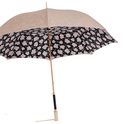 Macchioline Umbrella – Manual Opening, Acetate Handle | Italian Handmade Rain Cover
