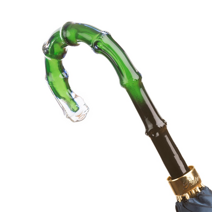 Designer Tropical Umbrella – Handmade Italian Double Cloth Wind Resistant Canopy