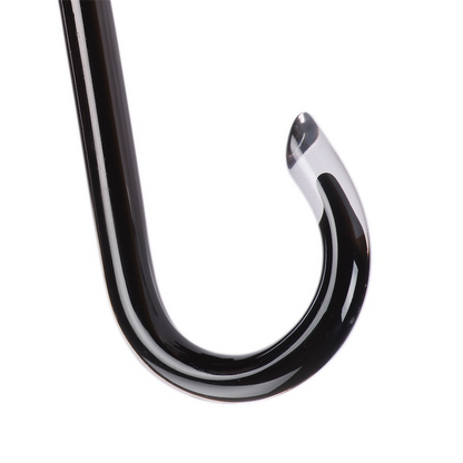 Red Leopard Umbrella - Manual Opening Double Cloth Canopy With Acetate Handle