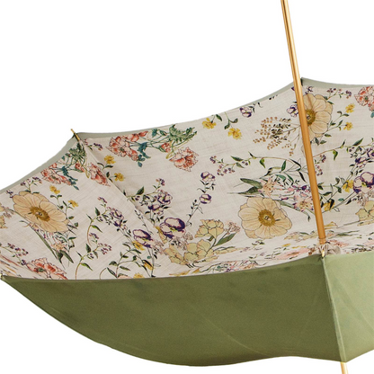 Luxury Squirrel Umbrella – Handmade Italian Rain Umbrella With Enameled Brass Handle