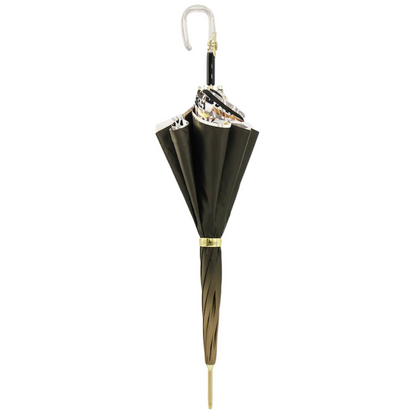 Handmade Autumn Umbrella – Italian Rain Umbrella With Acetate Handle & Gift Box