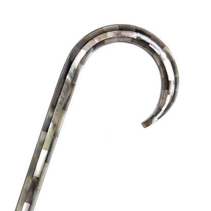 Mother Of Pearl Umbrella – Handmade Italian Luxury Rain Umbrella With Pearl Handle