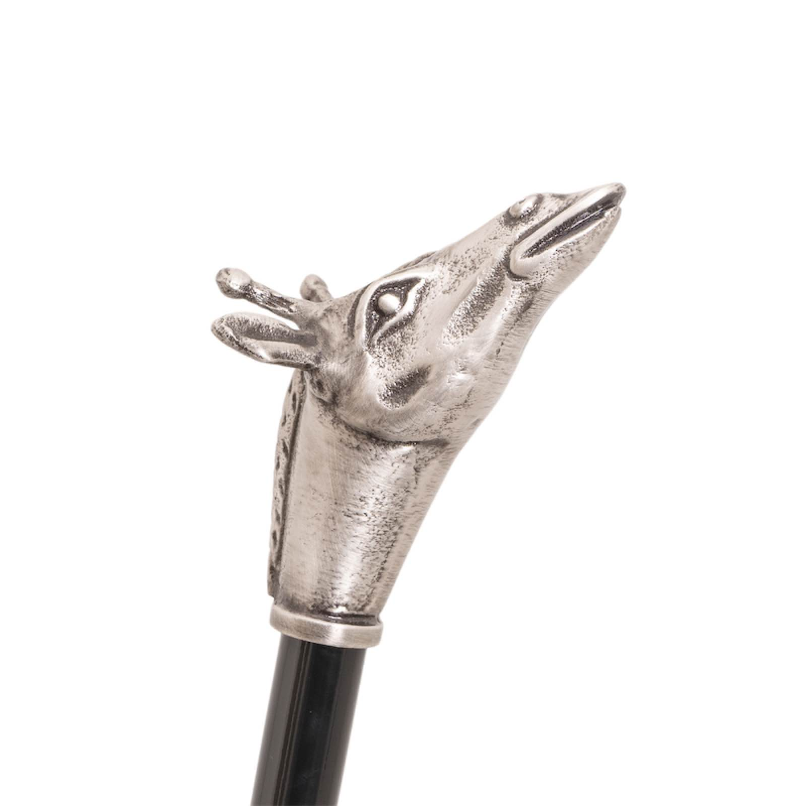 Vintage Giraffe Umbrella – Handmade Italian Rain Gear with Aluminum Handle