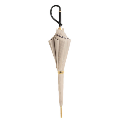 Ivory Umbrella – Handmade Italian Rain Umbrella with Acetate Handle & Durable Canopy