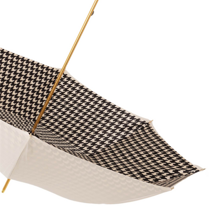 Ivory Umbrella – Handmade Italian Rain Umbrella with Acetate Handle & Durable Canopy