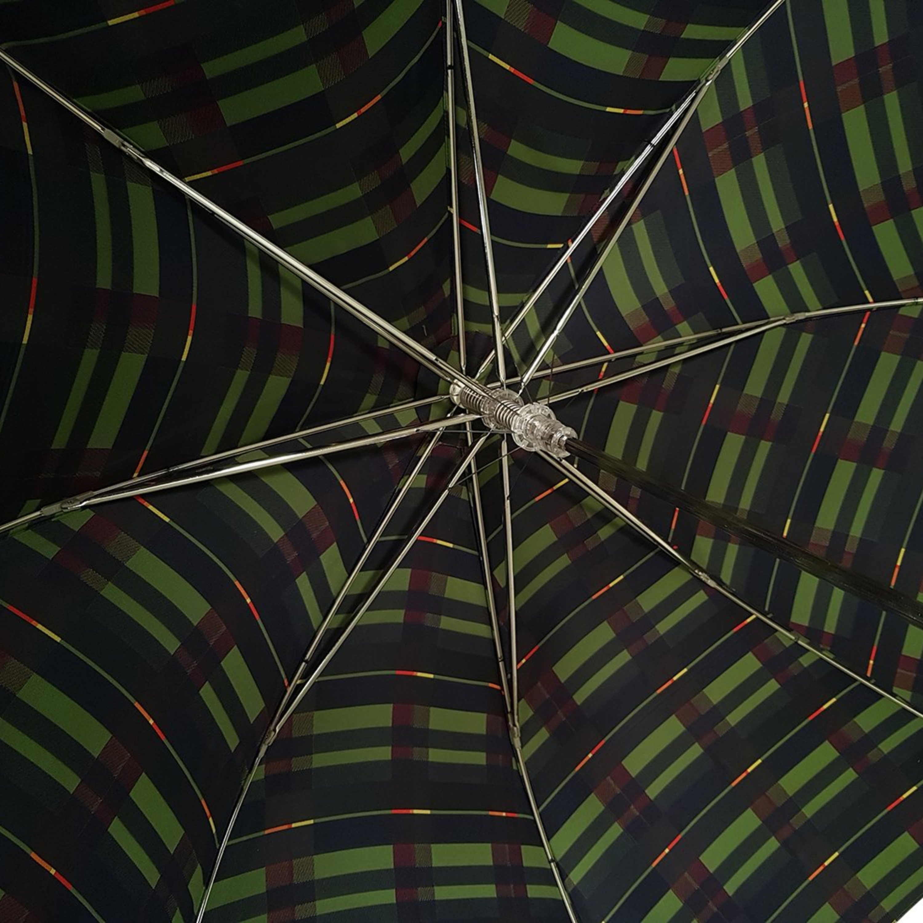 Italian Men's Umbrella – Luxury Bamboo Handle, Wind Resistant, Automatic Opening