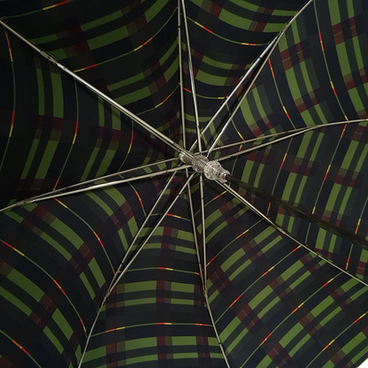 Italian Men's Umbrella – Luxury Bamboo Handle, Wind Resistant, Automatic Opening