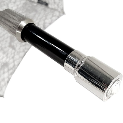 Luxurious Folding Umbrella – Men's Travel Umbrella with Swarovski Crystal Handle