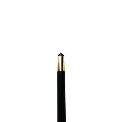 Royal Walking Stick – Handcrafted Italian Cane with 24K Gold Handle & Red Crystals