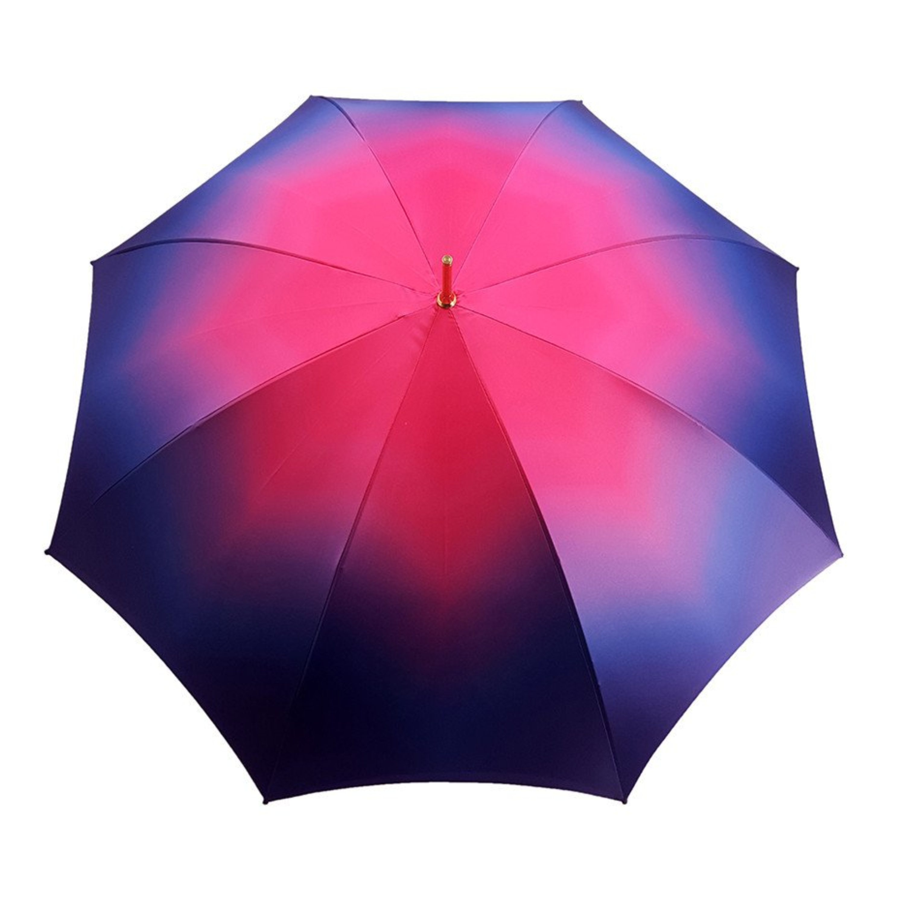 Elegant Ilmarchesato women's rain umbrella featuring a double cloth design and a sparkling Swarovski handle.