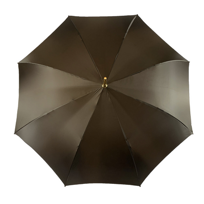 Ilmarchesato Special Edition women's umbrella featuring a crown motif, showcasing a stylish design and sturdy handle.