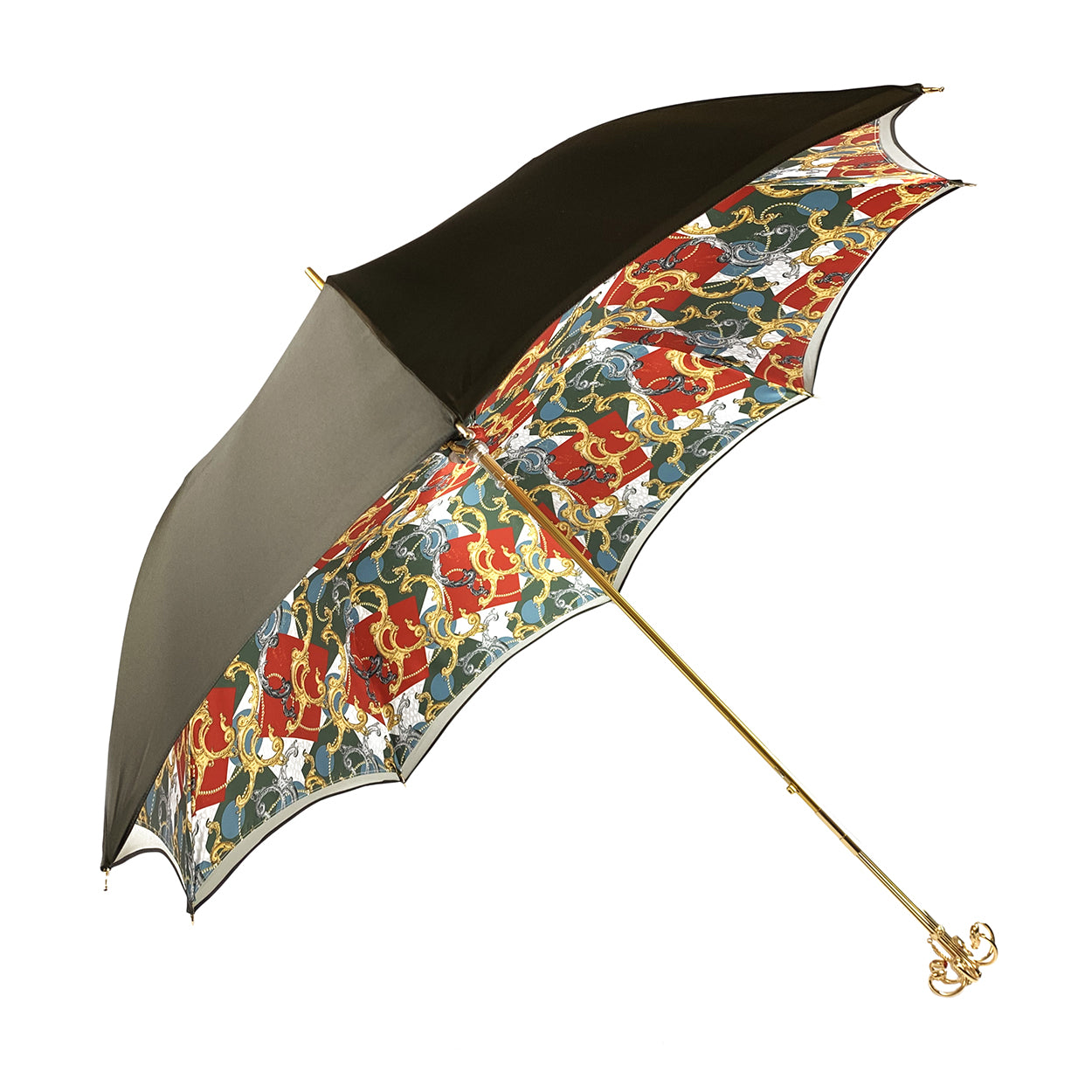 Ilmarchesato Masterpiece Handle Special Edition women's umbrella featuring an elegant crown motif design.
