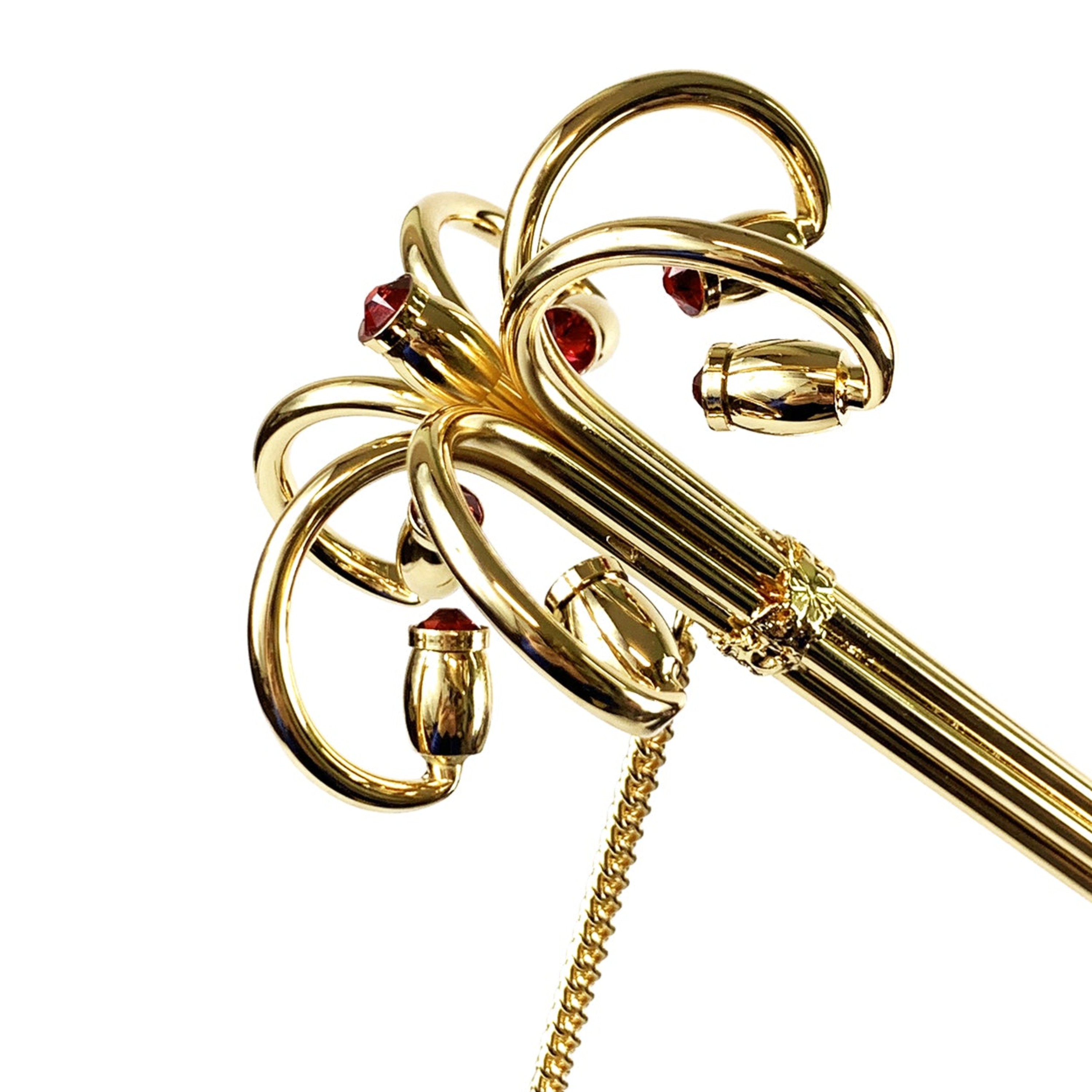 Ilmarchesato Special Edition women's umbrella featuring a crown motif and elegant handle design, perfect for rainy days.