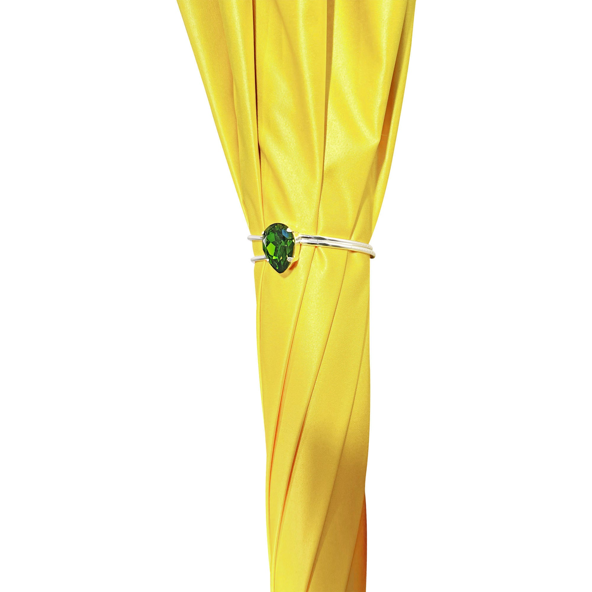 Yellow gold luxury umbrella by Ilmarchesato featuring a hand-enameled crystal handle, showcasing elegance and craftsmanship.