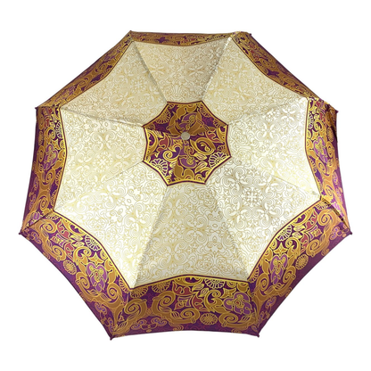 Exclusive Geometric Women’s Folding Umbrella with Swarovski Crystals