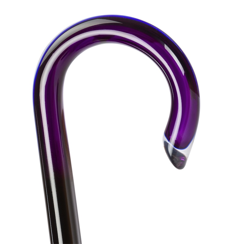 Automatic Opening Umbrella – Stylish Purple Chains Print Rain Umbrella with Comfortable Handle