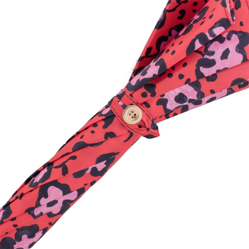 Automatic Opening Umbrella – Bold Leopard Print Fashion Rain Accessory