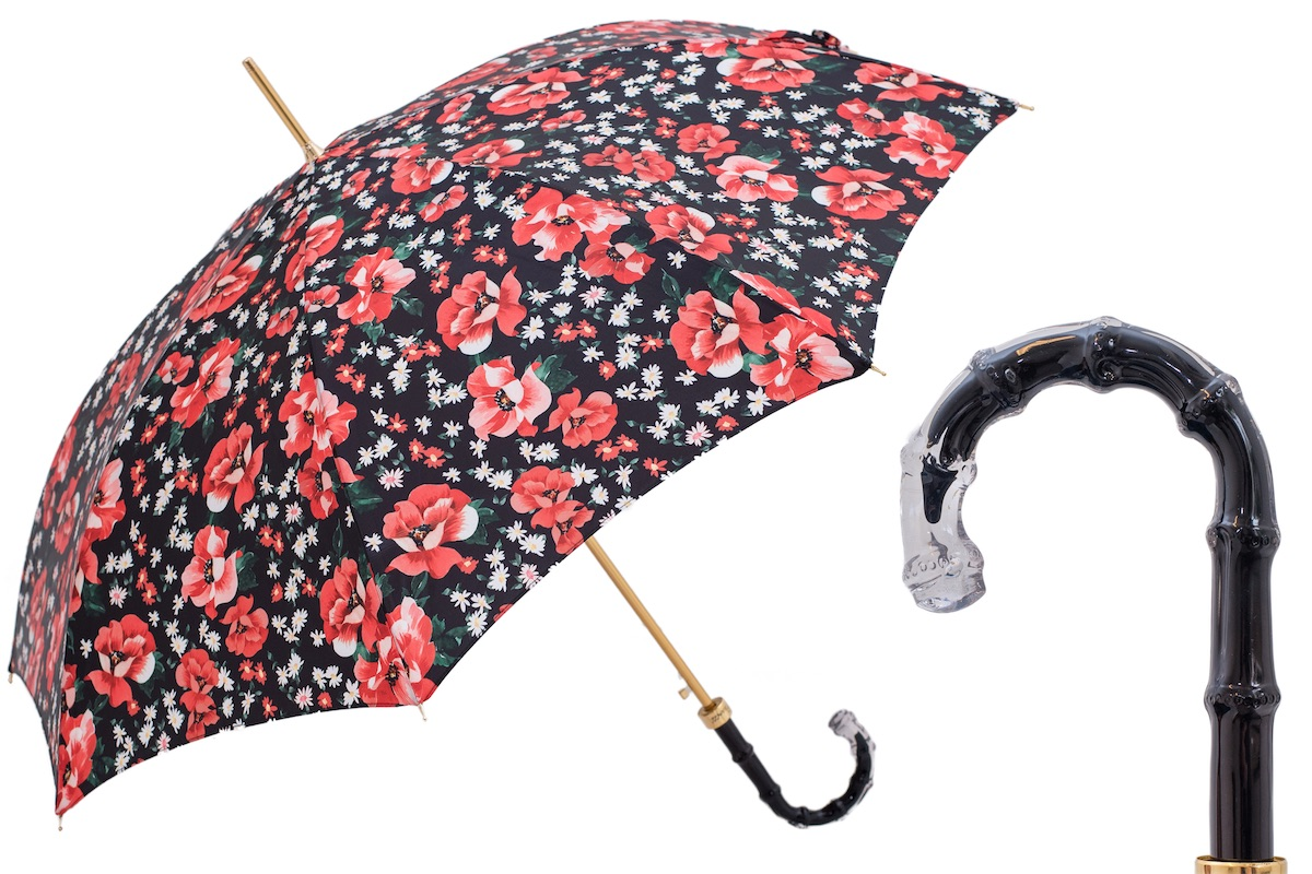 Automatic Umbrella – Handmade Italian Rain Umbrella with Polyester Canopy & Acetate Handle