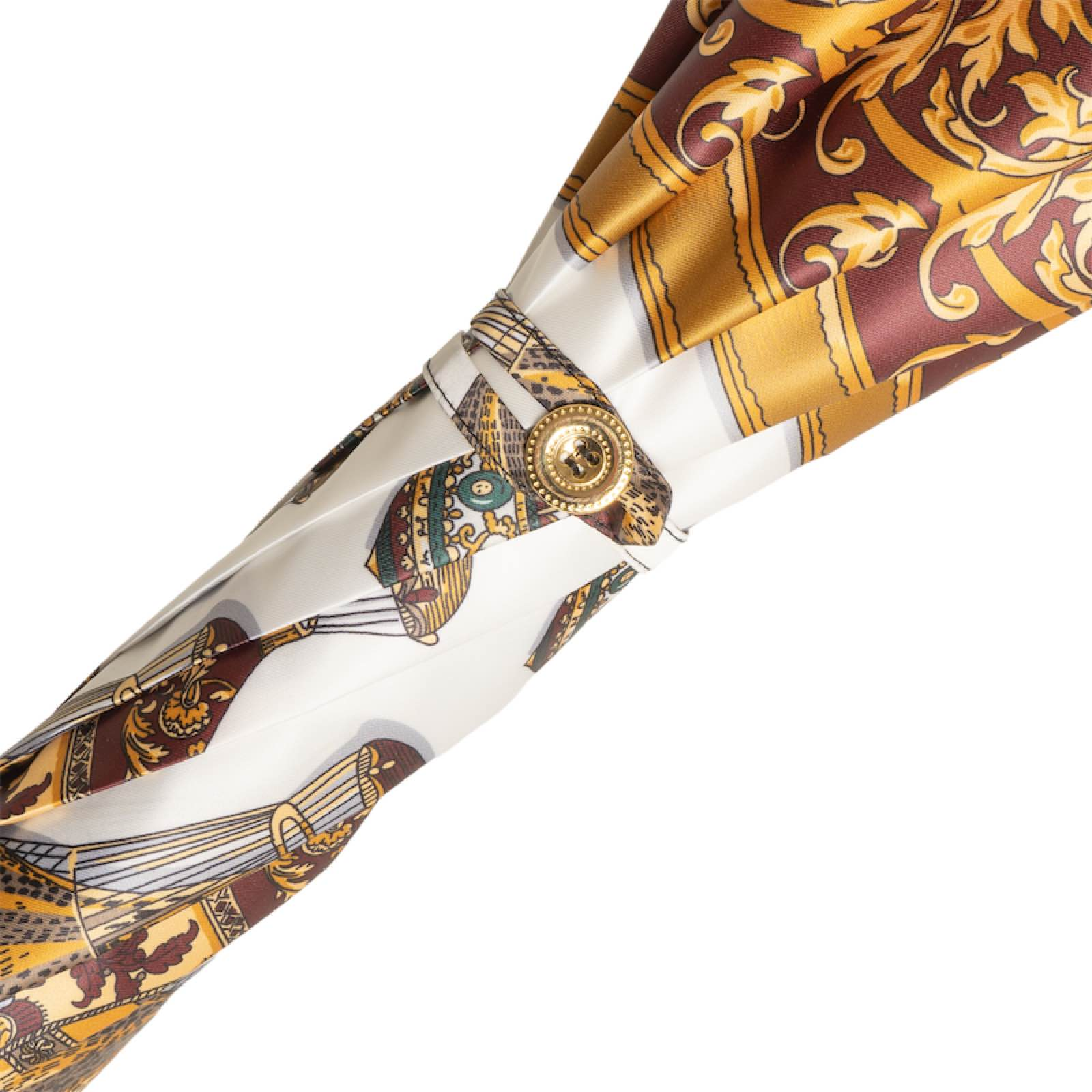 Colorful Designer Umbrella - Automatic Open Balloons Print with Acetate Handle