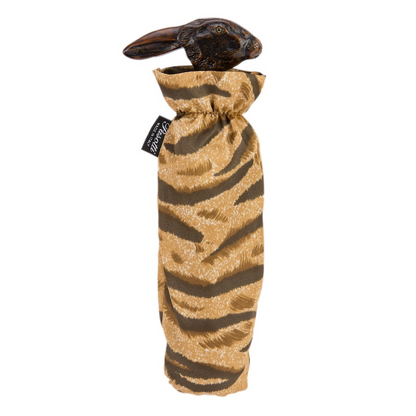 Animalier Folding Umbrella – Handmade Italian Rabbit Handle | Compact Travel Rain Accessory