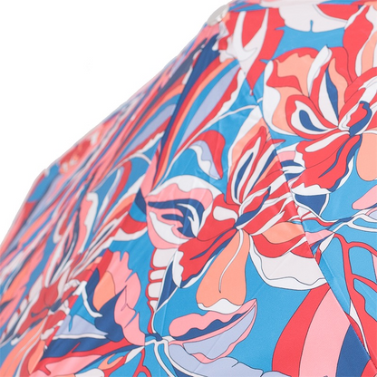 Designer Folding Umbrella – Handmade Italian Summer Umbrella With Leather Handle