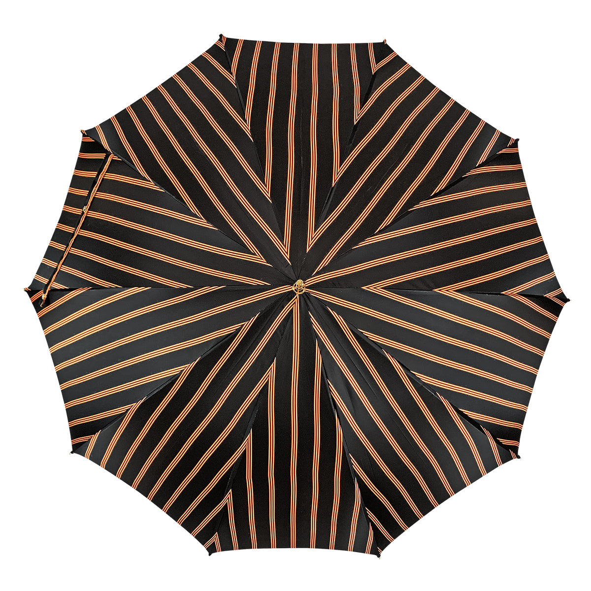 Ilmarchesato luxury umbrella featuring a skull design adorned with jet crystals, perfect for men.