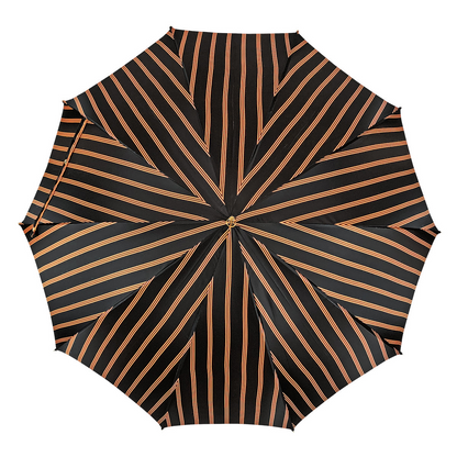 Ilmarchesato luxury umbrella featuring a skull design adorned with jet crystals, perfect for men.
