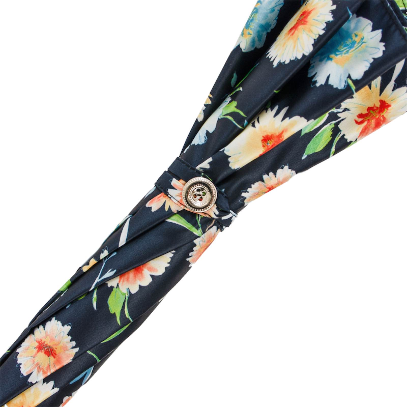 Leather Handled Parasol – Handmade Umbrella for Sun & Light Rain Protection