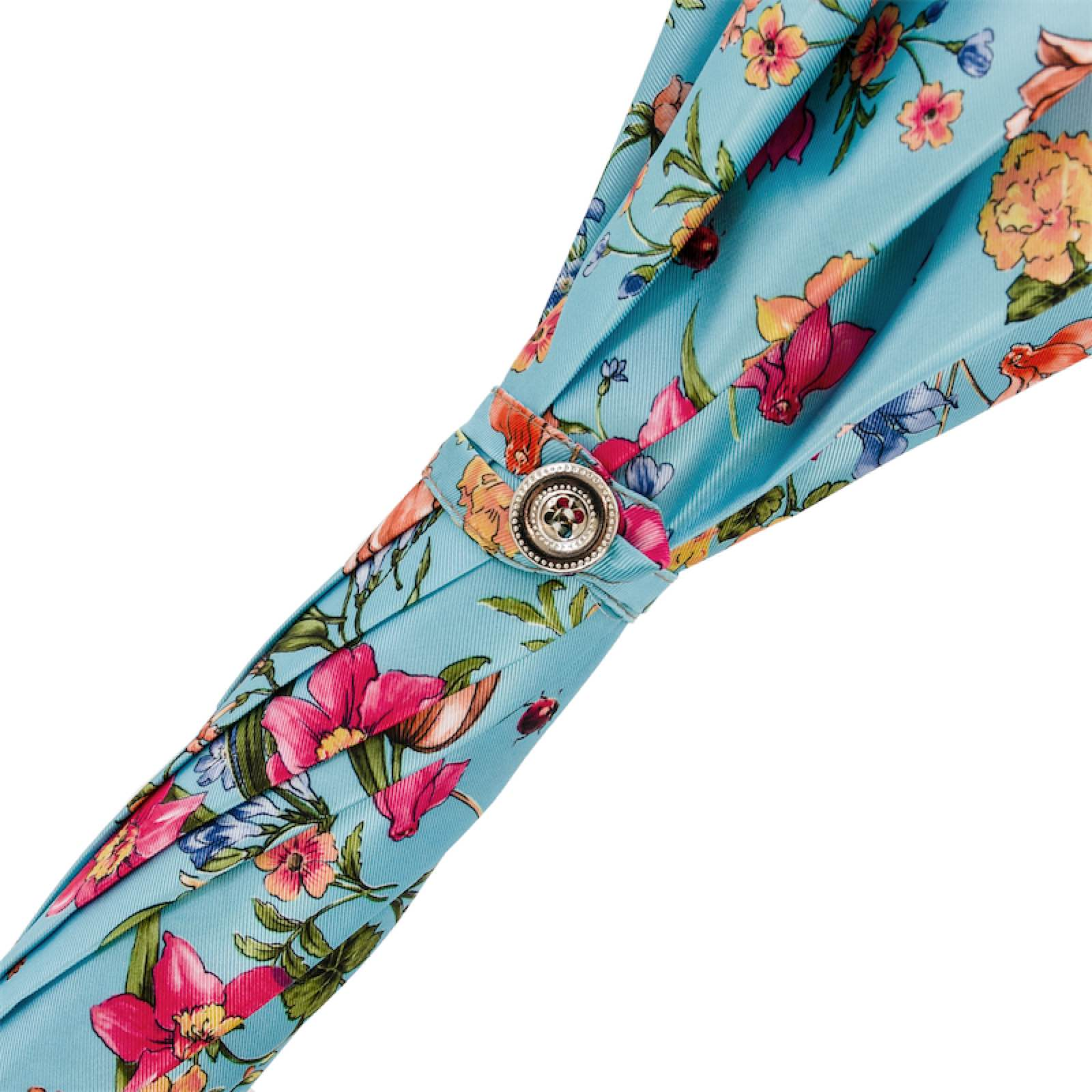 Floral Parasol – Elegant Handmade Italian Umbrella with Premium Bamboo Handle