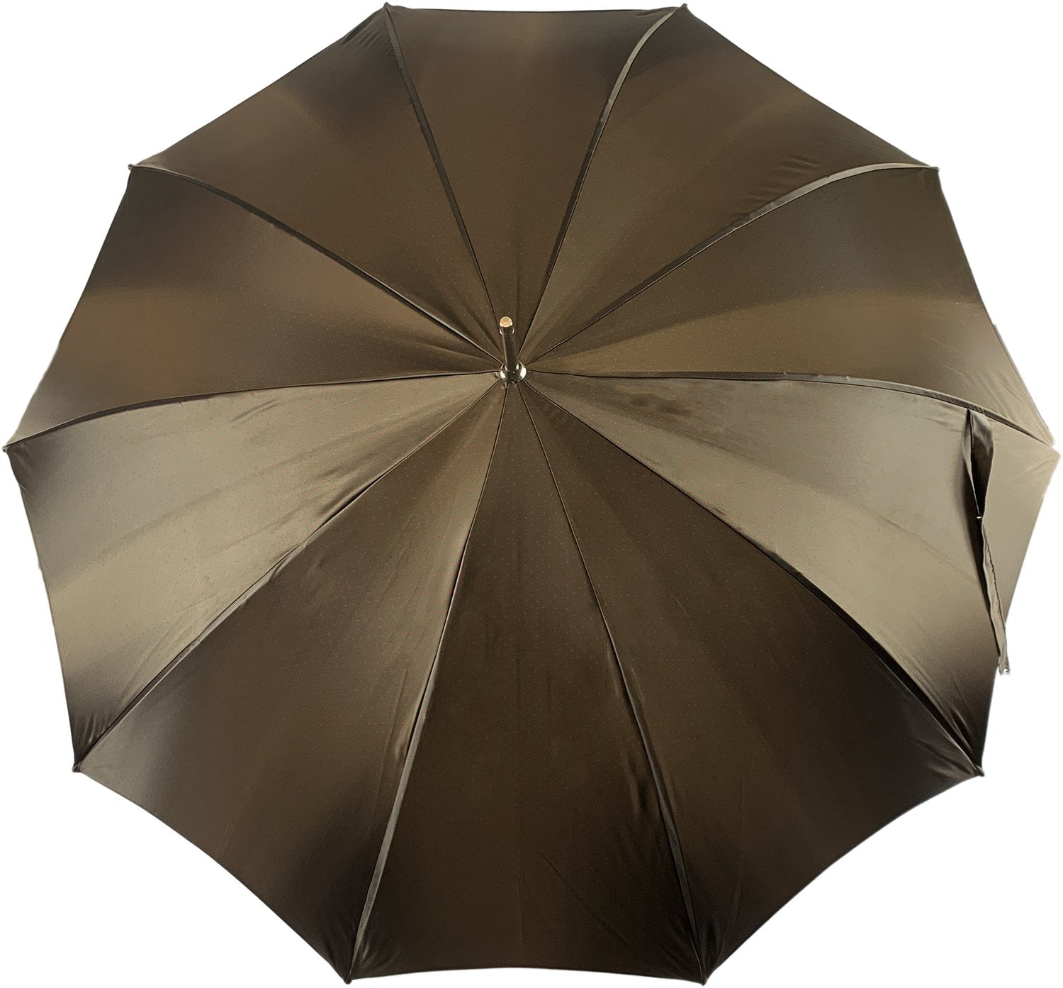 Luxury Two-Tone Umbrella – Automatic Open Carbon Fiber Ribs, Crocodile Handle