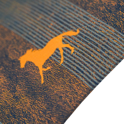 Ostrish Leather Umbrella – Men's Fibercarbon Horse Design Automatic Opening