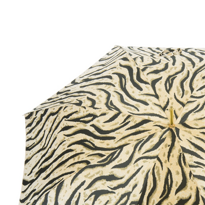 Enameled Brass Umbrella – Automatic Opening Luxury Rain Gear with Polyester Canopy