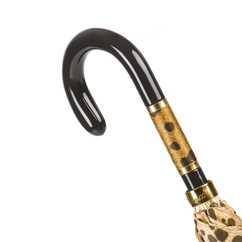 Automatic Opening Umbrella – Speckled Lightweight Rain Umbrella Handmade in Italy