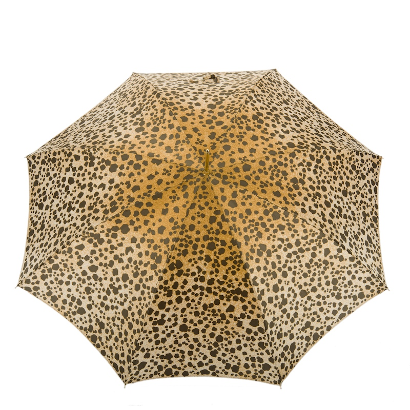 Automatic Opening Umbrella – Speckled Lightweight Rain Umbrella Handmade in Italy