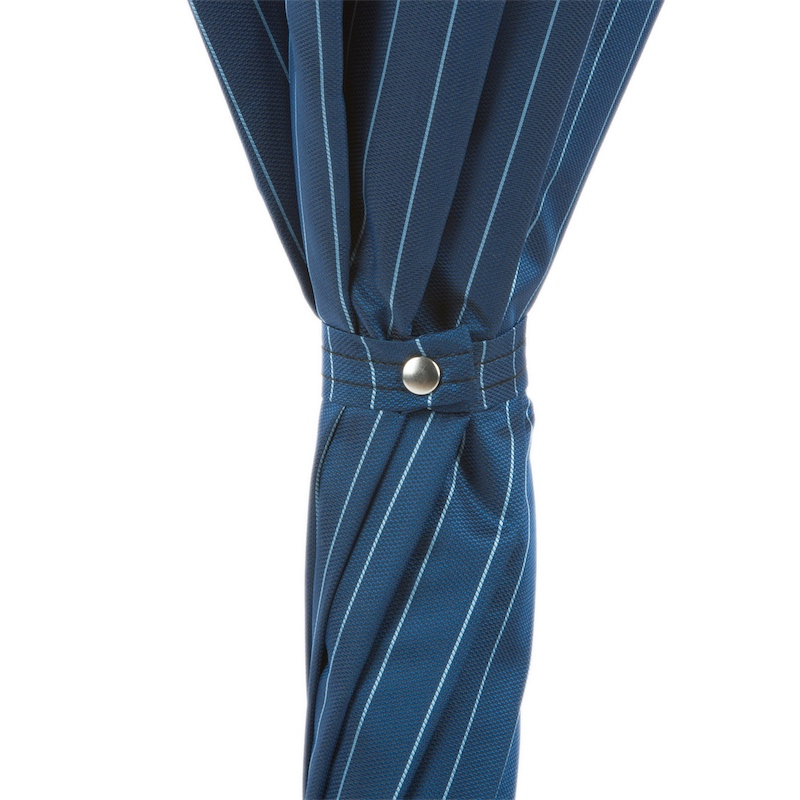 Solid Stick Umbrella | Handmade Italian Ash Wood With Traditional Knob Handle