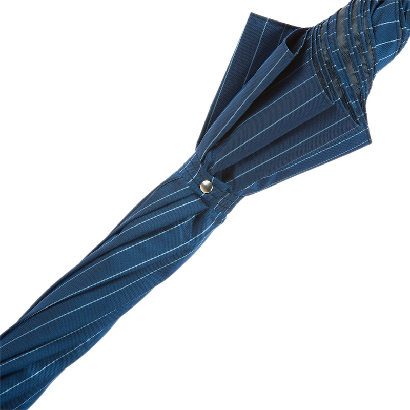 Solid Stick Umbrella | Handmade Italian Ash Wood With Traditional Knob Handle