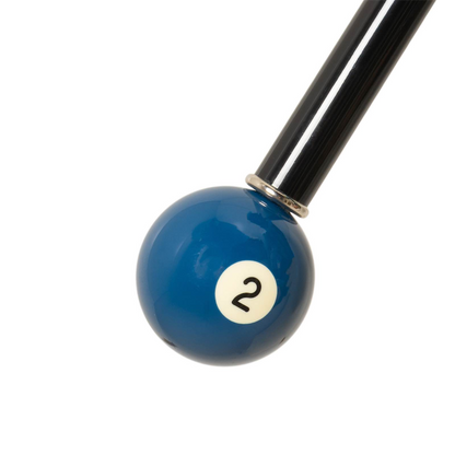 Luxury Billiard Umbrella – Handmade Italian Rain Umbrella with Resin Ball Handle