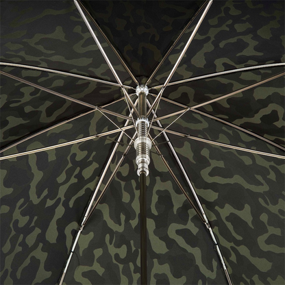 Camouflage Umbrella – Automatic Italian Handmade Umbrella with Crocodile Handle