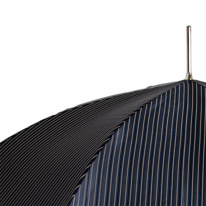 Luxury Umbrella – Italian Handmade Automatic Men’s Rain Umbrella with Metal Handle