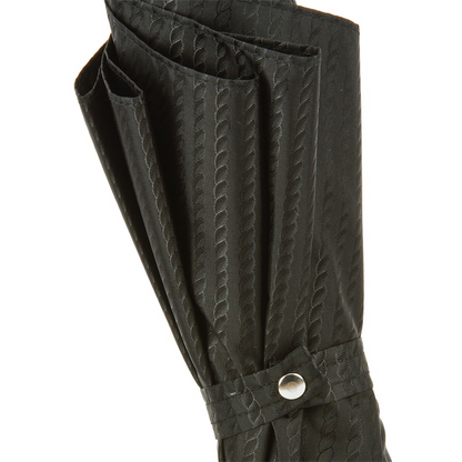 Elegant Umbrella – Italian Handmade Silver Horse Handle Rain Umbrella with Automatic Open